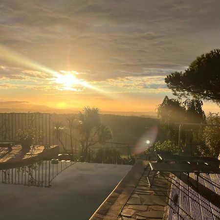"Aux Balcons Du Riou" Avec Vue Mer 180 Degres ヴァンス エクステリア 写真