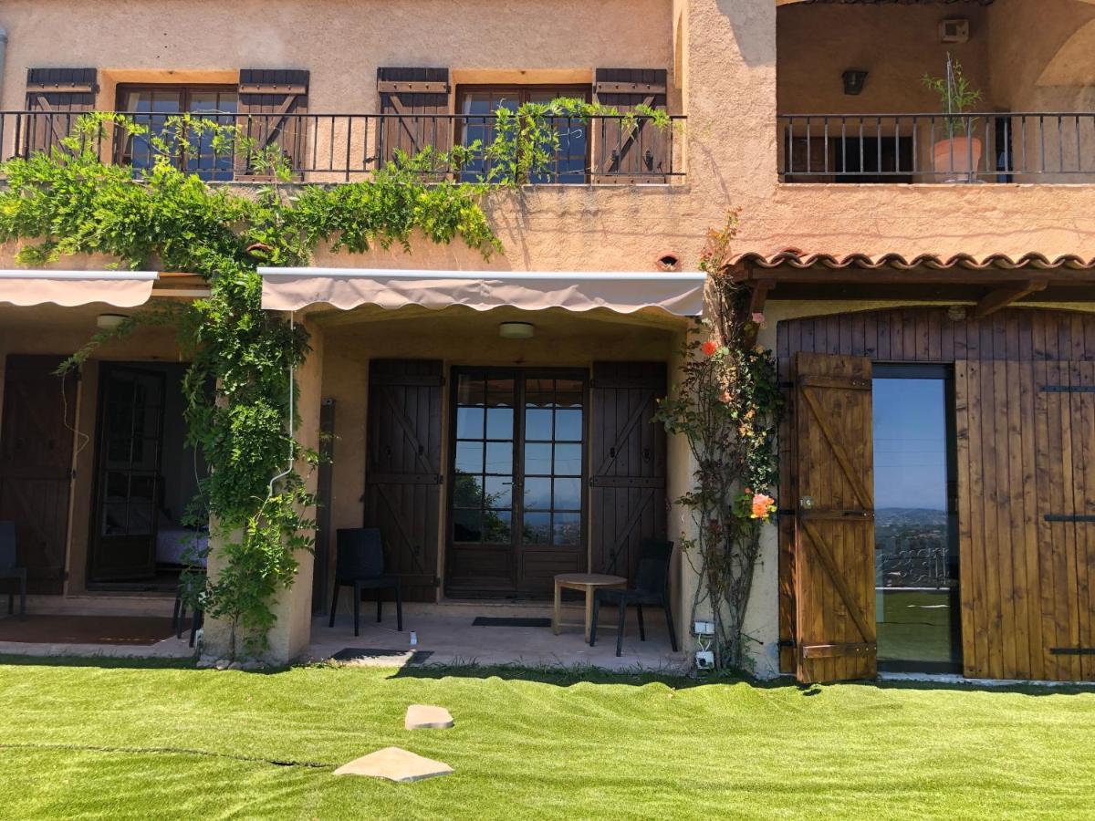 "Aux Balcons Du Riou" Avec Vue Mer 180 Degres ヴァンス エクステリア 写真